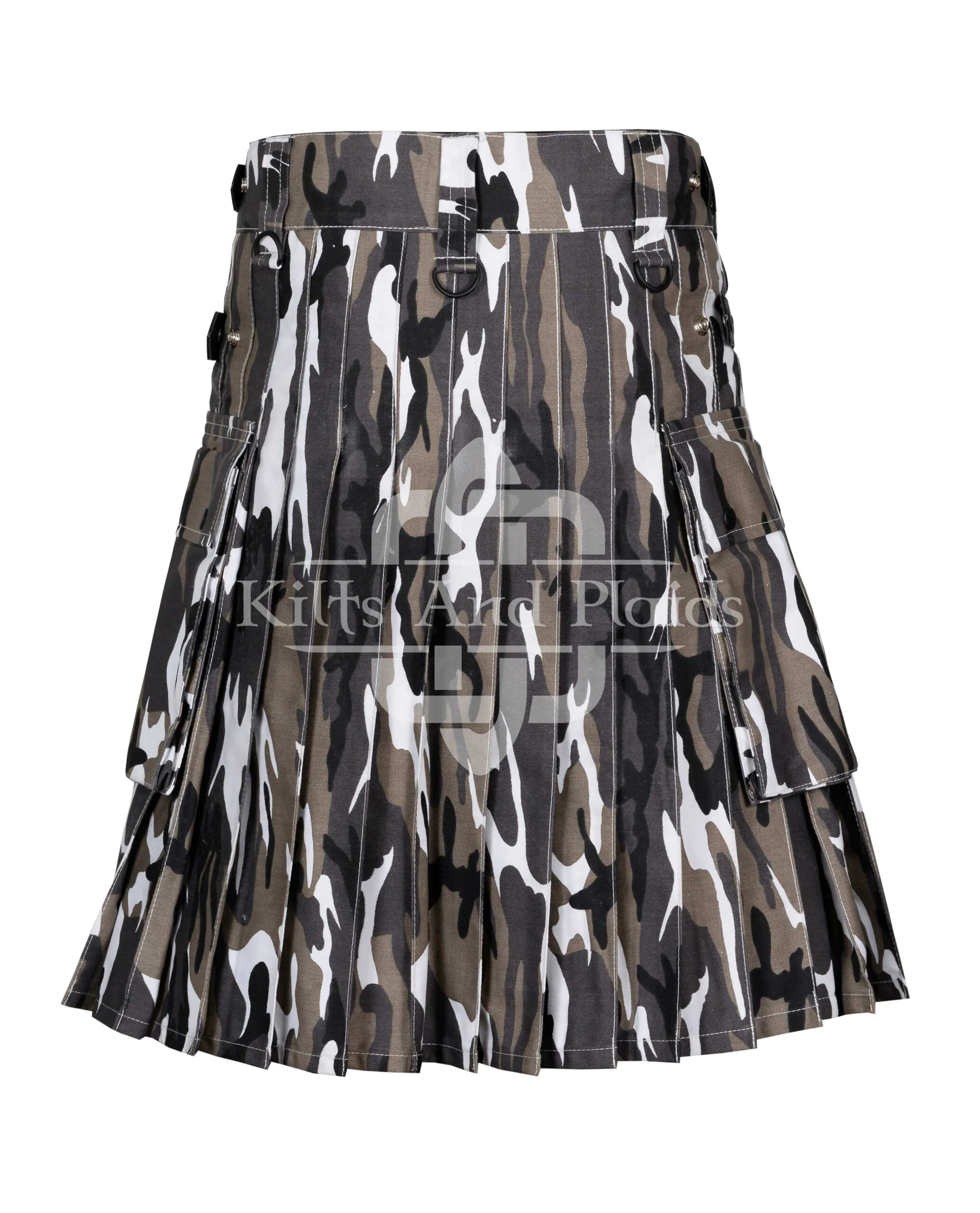 Urban Camo Utility Cotton Kilt