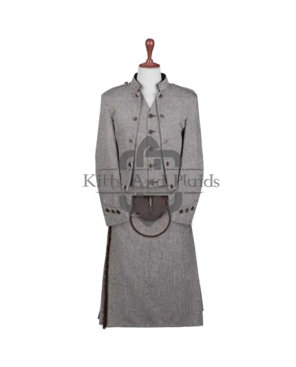 Men's Scottish Grey Tweed Outfit