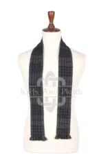 Men's Tartan Scarf Grey Watch