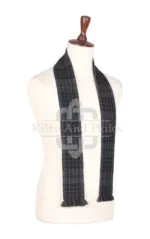 Men's Tartan Scarf Grey Watch