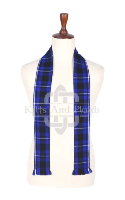Men's Tartan Scarf Ramsey Blue