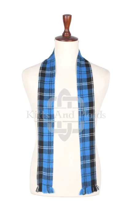 Men's Tartan Ramsey Blue Hunting Scarf